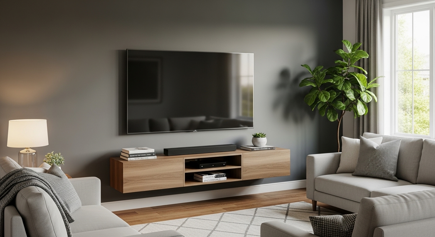 How to Mount a TV the Right Way (Height Guide + Cable Management Tips)